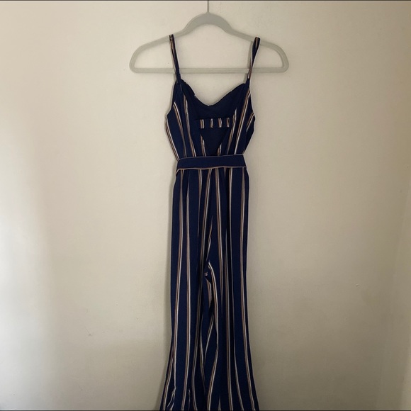 Macy’s Striped Jumpsuit - Picture 4 of 5